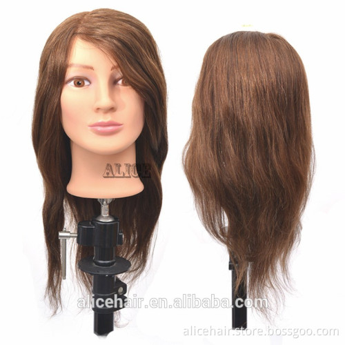 Wholesale 100% human hair training mannequin head for sale,mannequin head with hair for sale